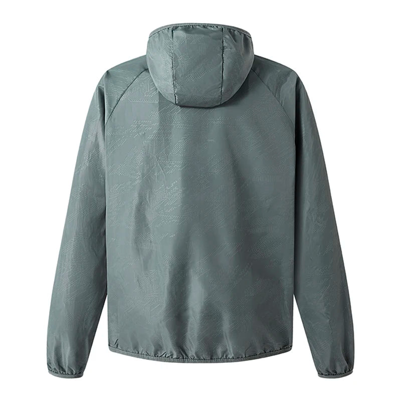 JNLN Men Women Waterproof Hiking Jacket Quick Dry Sun Protection Windbreaker Unisex Camping Climbing Outdoor Sports Rain Coat