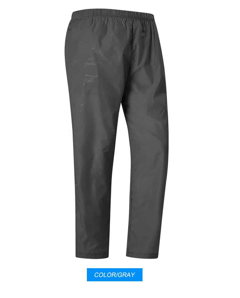 LNGXO Waterproof Hiking Pants Unisex Camping Trekking Climbing Rain Pants Outdoor Sports Quick Dry Mountain Women Men Trousers